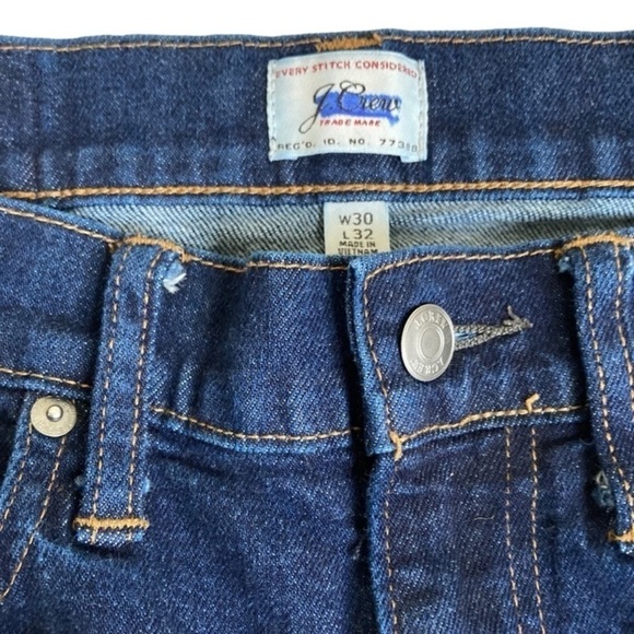 J. Crew Men's 250 Skinny Jeans Kurabo Premium Japanese Denim Dark Wash 30x32 - Picture 10 of 16